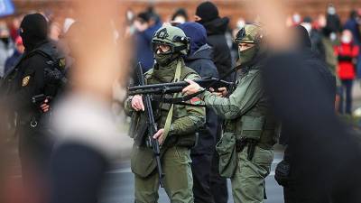 В Минске в милицию из-за участия в акции доставили около 10 человек