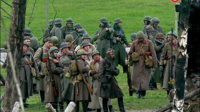 Военно-историческая реконструкция битвы за Москву прошла в парке «Патриот».
