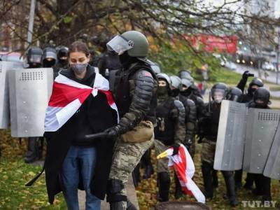 В Минске на протестном марше задержали почти 90 человек