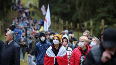 В Белоруссии на акциях протеста задержали более 300 человек