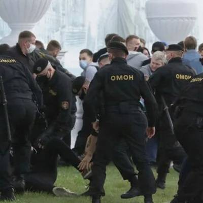 Более 280 участников акций протеста задержаны в Минске и других городах Белоруссии