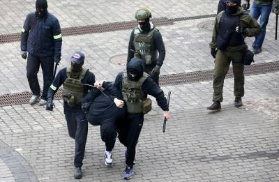 В Минске на «Марше народовластия» задержали сотни людей