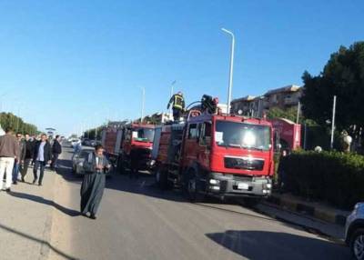 Более 30 человек пострадали при пожаре на территории строящегося отеля в Египте