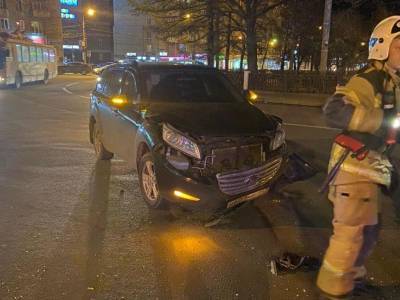 Женщина пострадала в аварии в центре Нижнего Новгорода
