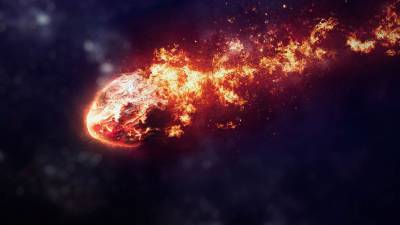 Горящий метеорит упал в Ливане