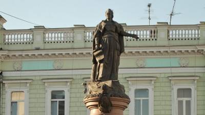 В Одессе потребовали демонтировать памятник Екатерине Великой
