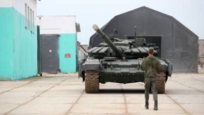 Военные в Калининградской области получили новые мощные танки