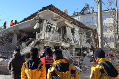 Последствия землетрясения, произошедшего на территории Турции 30 октября