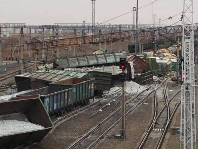 В Новосибирской области после схода вагонов восстановлено движение поездов
