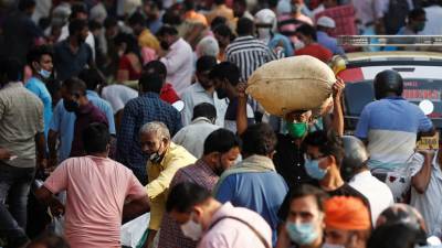 В Индии за сутки зафиксировали более 45 тысяч случаев коронавируса