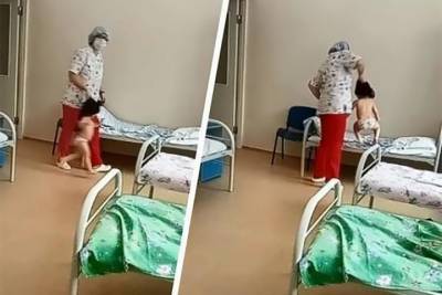 Стала известна участь медсестры из Новосибирска, хватавшей ребёнка за волосы