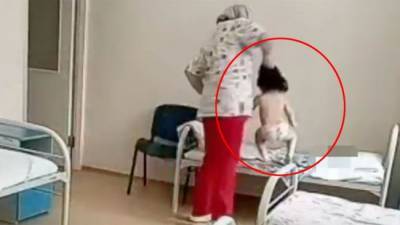 В Новосибирске уволили медсестру, таскавшую ребенка за волосы