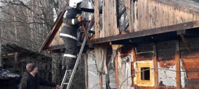 Добровольцы в районе Карелии потушили пожар за 22 минуты (ФОТО)