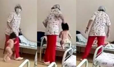В Новосибирске уволили медсестру, таскавшую больного ребенка за волосы