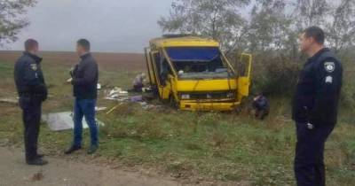 Рейсовый автобус перевернулся на Херсонщине: есть погибшие и пострадавшие (ФОТО)