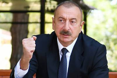 Алиев заявил о нежелании продолжать войну в Нагорном Карабахе