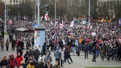 В Минске врачи провели пикет в поддержку задержанных коллег