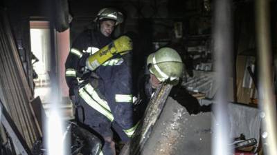 В Киеве горело общежитие НАУ