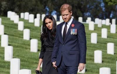 Герцоги Сассекские почтили память погибших воинов в США (ФОТО)