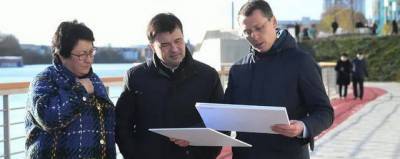 Губернатор Подмосковья оценил набережную Павшинской поймы в Красногорске