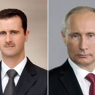 Путин проводит встречу с президентом Сирии Башаром Асадом