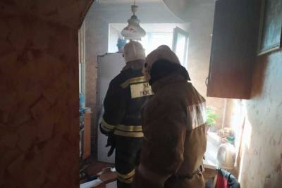 В Ясногорске в многоквартирном жилом доме произошел пожар
