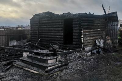 В Смоленском районе за сутки сгорело две бани