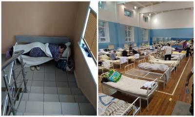 Пугающие кадры: в российских больницах заканчиваются места для больных ковидом