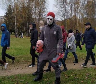 Марш змагаров в Минске: четыре сотни задержанных