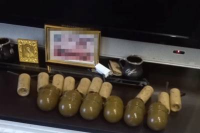 У жителя Житомирской области а квартире обнаружили арсенал оружия