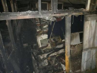 В Запорожской области сгорел дом в дачном кооператива