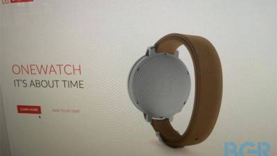 OnePlus может в скором времени представить свои наручные часы