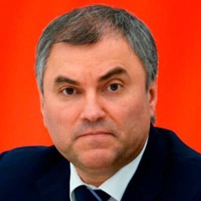 Володин рассказал о порядке рассмотрения кандидатур вице-премьера и министров, внесенных в ГД