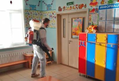 Школы и садики Приозерского района прошли дезинфекцию