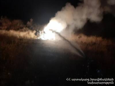 На границе Армении и Азербайджана разбился российский вертолет, погибли два человека
