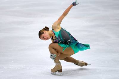 Трусова превзошла два мировых рекорда и победила на этапе Кубка России