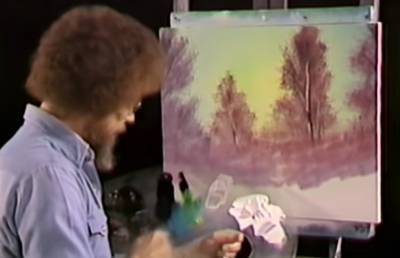 Для тех, кто не умеет, но хочет научится: архив шоу Боба Росса по рисованию появился в Сети