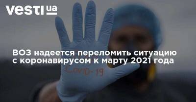 ВОЗ надеется переломить ситуацию с коронавирусом к марту 2021 года