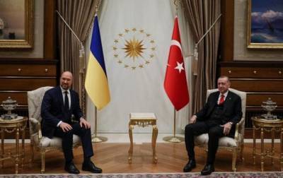Премьер-министр Украины встретился с Эрдоганом