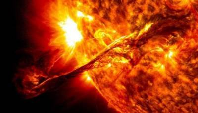 На Солнце произошла крупнейшая за последние три года вспышка