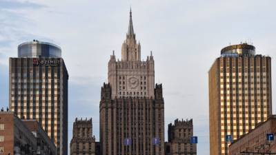 В МИД РФ сделали заявление о санкциях США из-за Крыма