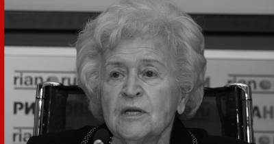 На 99-м году жизни умерла президент Пушкинского музея Ирина Антонова