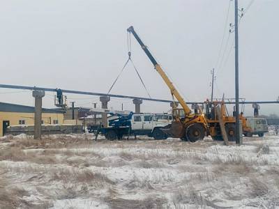 Поврежденный на Среднем Урале газопровод обещают восстановить к вечеру 1 декабря