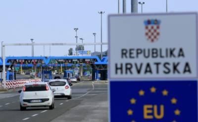 Хорватия ужесточает правила пересечения границы для иностранных граждан