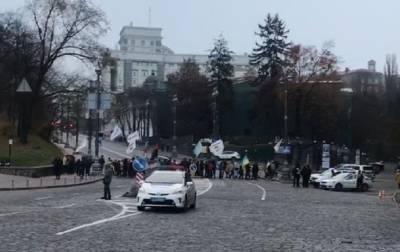 Предприниматели заблокировали центр Киева