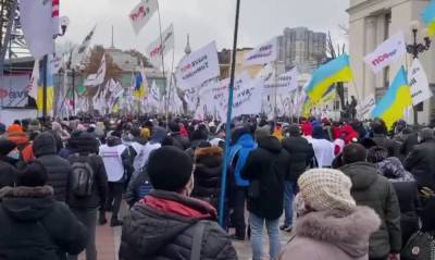 В Киеве снова массово протестуют ФОП: Подробности