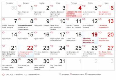 Церковный календарь 2020: религиозные праздники отмечают в декабре