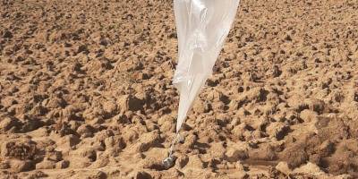 Впервые за долгое время: воздушный шар со взрывчаткой прилетел из сектора Газы