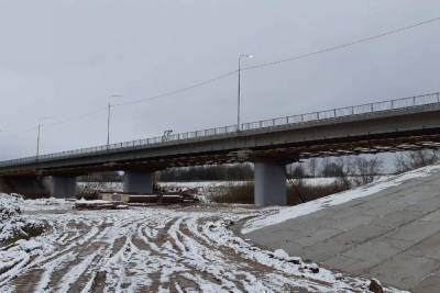 Открыт мост через реку Шелонь в Дедовичском районе