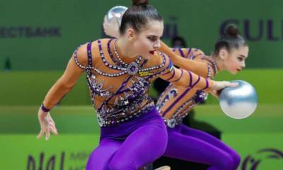 У украинских гимнасток – три золотые медали на чемпионате Европы